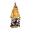 virgen cobre 30cm tres cuartos
