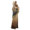 virgen con niño lado
