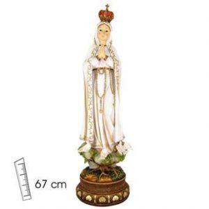 Figura Virgen de Fátima, 67 cm