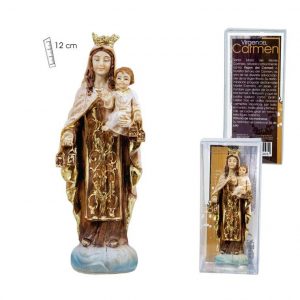 Figura Virgen del Carmen, 12 cm