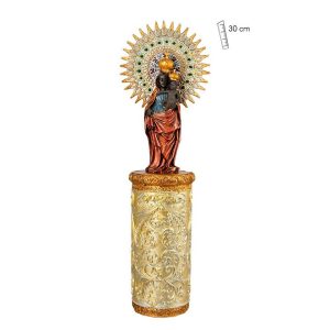 Figura Virgen del Pilar, patrona de la Hispanidad, 30 cm