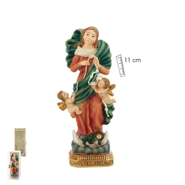 virgen desatanudos 11cm