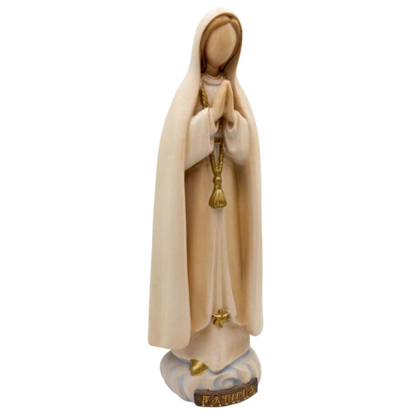 virgen fatima sin rostro