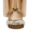 virgen fatima sin rostro pie