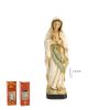 virgen lourdes contrapposto 14cm