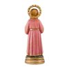 figura de la virgen niña por detrás